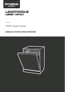 Manuale Hyundai LMHN-14F3X1 Lavastoviglie