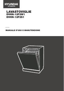 Manuale Hyundai DVHN-12F2W1 Lavastoviglie