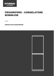 Manuale Hyundai BCBHN-25E Frigorifero-congelatore