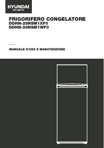 Manuale Hyundai DDHN-28NSM1XF0 Frigorifero-congelatore