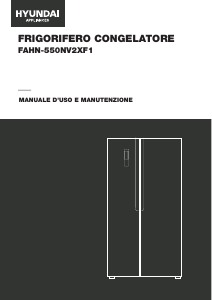 Manuale Hyundai FAHN-550NV2XF1 Frigorifero-congelatore