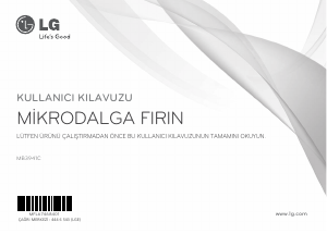 Kullanım kılavuzu LG MB-3941C Mikrodalga