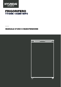 Manuale Hyundai TT4HN-14SM1WF0 Frigorifero