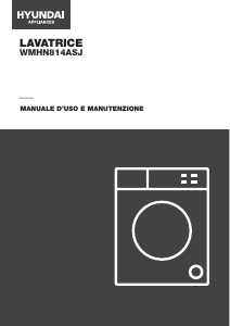 Manuale Hyundai WMHN-814ASJ Lavatrice