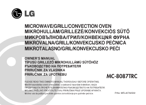 Handleiding LG MC8087TRC Magnetron