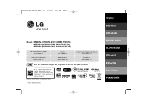 Handleiding LG HT904SA Home cinema set