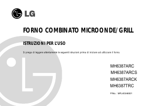 Manuale LG MH-6387TRC Microonde