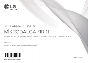 Kullanım kılavuzu LG MH6043HANS Mikrodalga