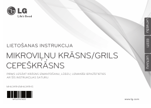 Rokasgrāmata LG MH6349H Mikroviļņu krāsns