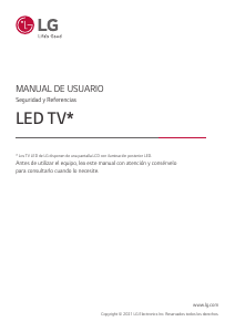 Manual de uso LG 55UR640S0ZD Televisor de LED