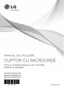 Manual LG MS-2021C Cuptor cu microunde