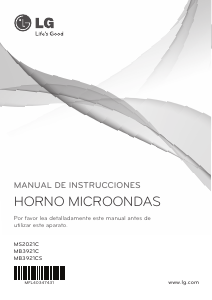 Manual de uso LG MS-2021C Microondas