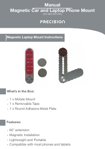 Manual Laser AO-MOUNT2PK Phone Mount