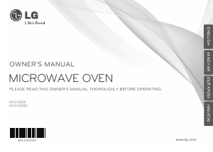 Handleiding LG MS2382BS Magnetron