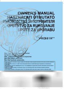 Priručnik LG V-KC681HEU Usisavač