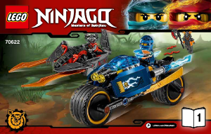 Käyttöohje Lego set 70622 Ninjago Aavikkosalama