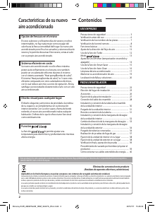 Manual de uso Samsung AQ09UGFN Aire acondicionado