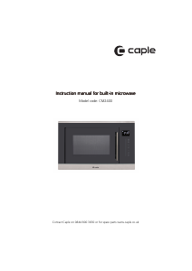 Handleiding Caple CM2400 Magnetron