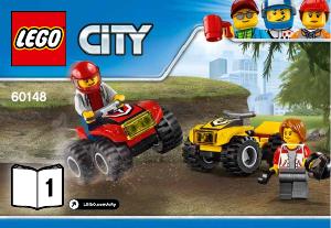 Manual Lego set 60148 City ATC race team