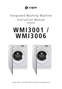 Handleiding Caple WMI3006 Wasmachine