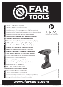Priročnik Far Tools GG 72 Lepilna pištola