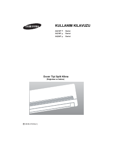 Kullanım kılavuzu Samsung AQ12FAN Klima