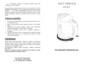Vadovas Holt HT-KT-016 Virdulys