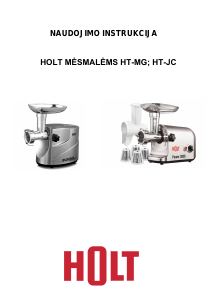 Vadovas Holt HT-MG-005 Mėsmalė