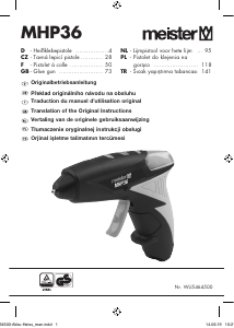 Manual Meister MHP36 Glue Gun