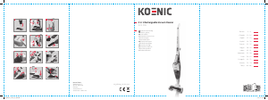 Kullanım kılavuzu Koenic KVR 296 Elektrikli süpürge