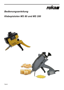 Bedienungsanleitung Reka MS 200 Klebepistole