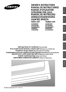 Manual Samsung AQ09W8WE/AFR Air Conditioner