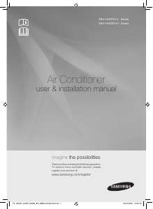 Handleiding Samsung AR24HVFSBWKN Airconditioner