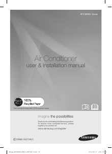 Manual Samsung APV36M0AN Air Conditioner