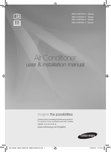 Manual Samsung AR24HPFNBGMNMG Air Conditioner