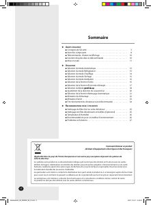 Mode d’emploi Samsung AQ24MSDN Climatiseur