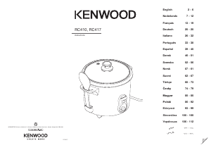 Kullanım kılavuzu Kenwood RC410 Pirinç pişirici