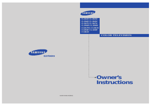 Handleiding Samsung CT-29M6P Televisie