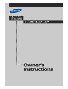 Handleiding Samsung CT-21M17MJ Televisie