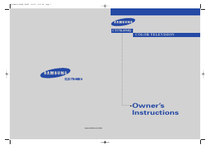 Handleiding Samsung CT-17K10MQ Televisie