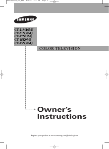 Handleiding Samsung CT-21N30MJ Televisie