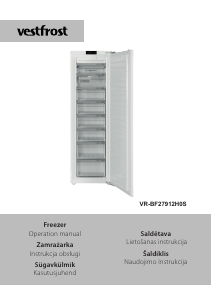 Rokasgrāmata Vestfrost VR-BF27912H1S Saldētava
