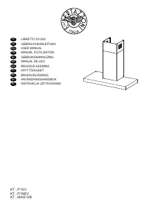 Instrukcja Bertazzoni KT90P1NEV Okap kuchenny