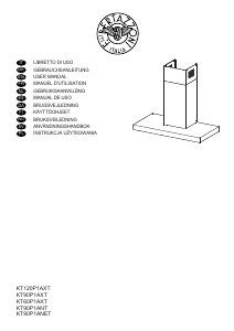 Instrukcja Bertazzoni KT90P1ANT Okap kuchenny