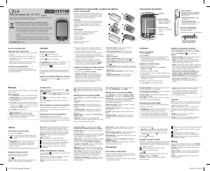 Manual LG T310N Mobile Phone