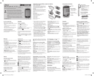 Handleiding LG T310N Mobiele telefoon