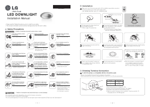 Manual LG D4A0081EDF0 Lamp