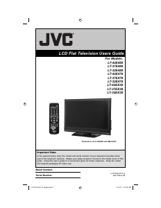 Handleiding JVC LT-32E478 LCD televisie