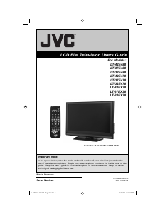 Manual JVC LT-32E488 LCD Television