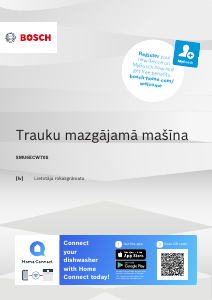 Rokasgrāmata Bosch SMU6ECW70S Trauku mašīna